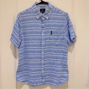 Mens Ben Sherman Short Sleeve Button Down Top/Shirt